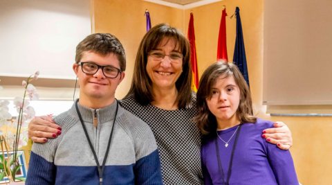 Tres alumnos con discapacidad se incorporan a la plantilla municipal de Pozuelo