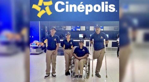 Cinépolis ya ha contratado a 400 personas con discapacidad