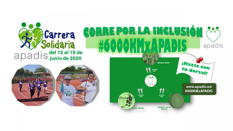 Carrera Solidaria “6.000 Km por APADIS”