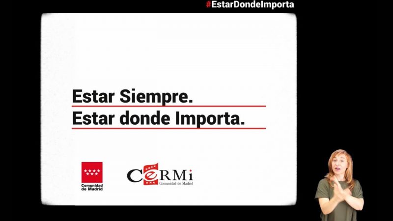 Cermi Madrid lanza la campaña ‘Estar siempre. Estar donde importa’