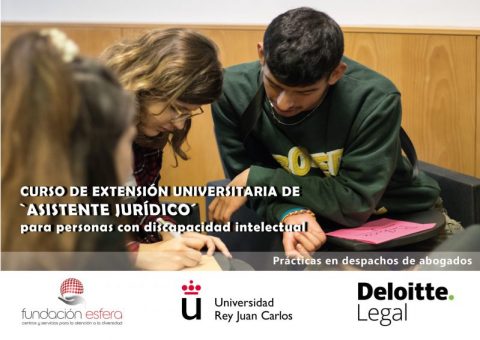 Esfera y URJC promueven el primer título universitario para personas con discapacidad intelectual