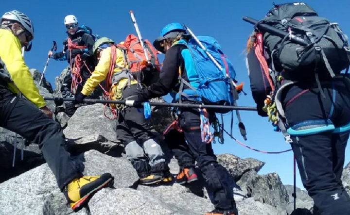 Tres montañeros ciegos formarán parte de la III Expedición inclusiva mundial a los Alpes franceses