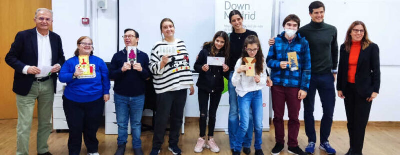 Concurso de Tarjetas de Navidad de Down Madrid y Bodegas Entrecanales Domecq ya tiene ganadores