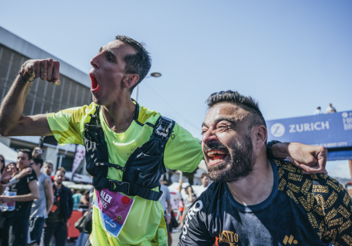 Álex Roca, primer atleta del mundo con un 76% de discapacidad en completar una maratón