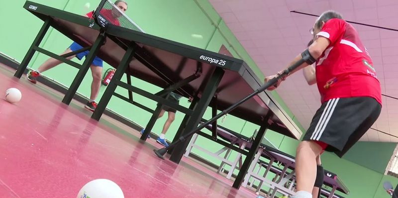 El club Híspalis de tenis de mesa abre sus puertas a las personas con discapacidad